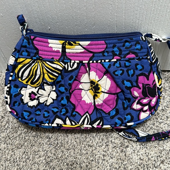 Vera Bradley Crossbody, ID Case, and Compact Mirror- African Violet - Picture 3 of 9